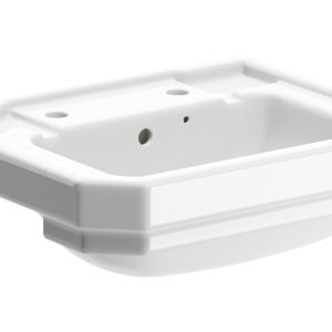 Aldershot 495x445mm 2TH Semi Recessed Basin