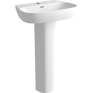 Reading 600x400mm 1TH Basin & Full Pedestal