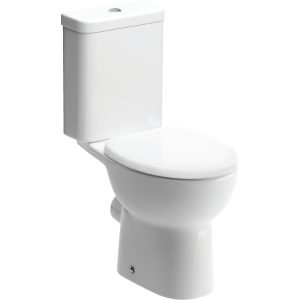 Theale Soft Close Toilet Seat - White