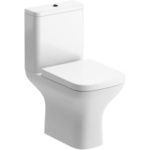 Owlsmoor Wrapover Soft Close Toilet Seat - White