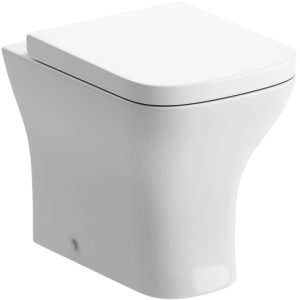Owlsmoor Rimless Back To Wall WC & Wrapover Soft Close Seat
