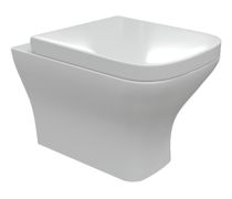 Owlsmoor Rimless Comfort Height Back To Wall WC & Wrapover Soft Close Seat