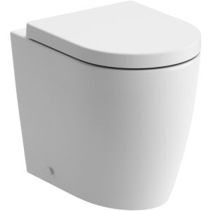 Farnham Rimless Back To Wall WC & Soft Close Seat